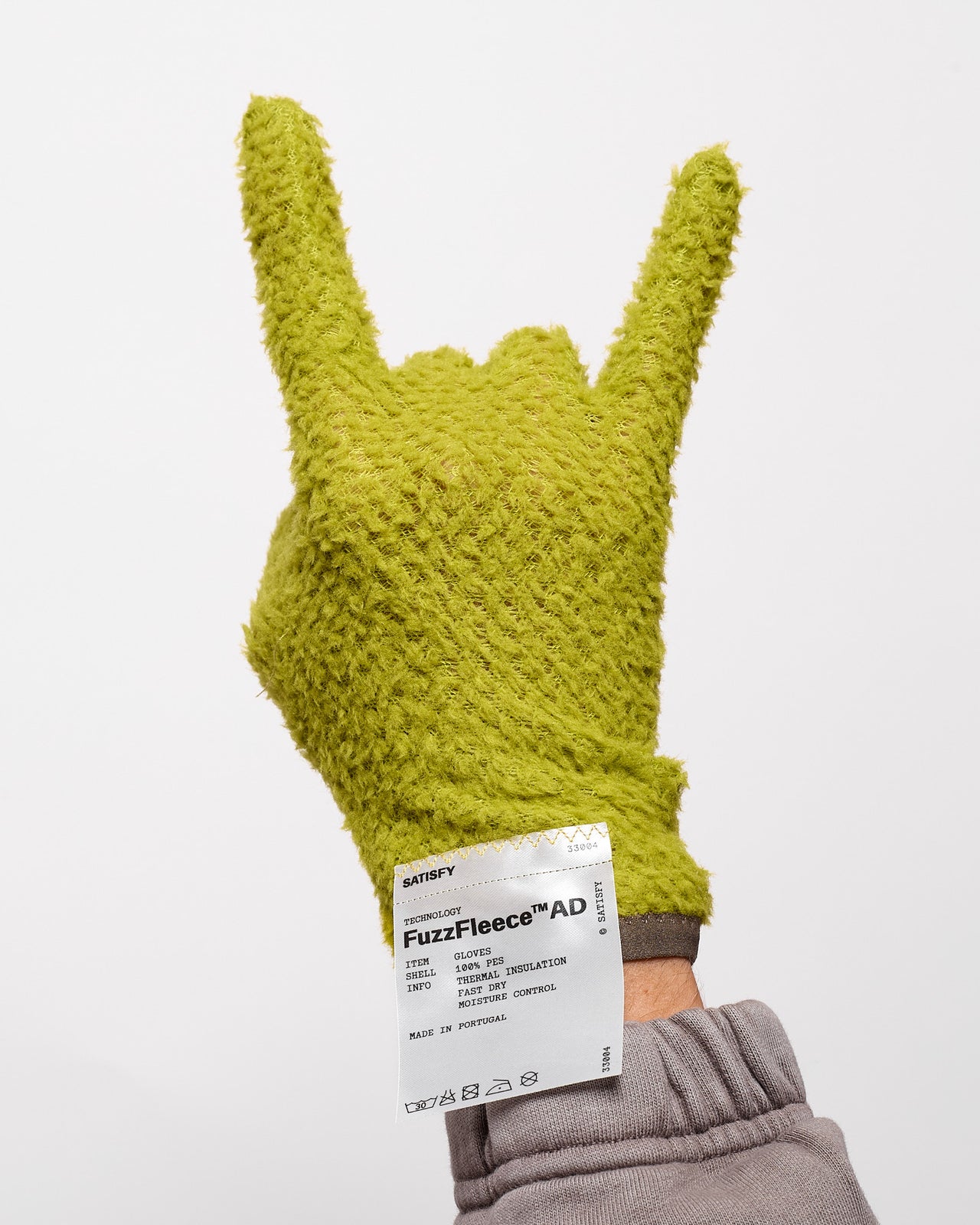 GhostFleece™ AD Gloves in Grenoble Green