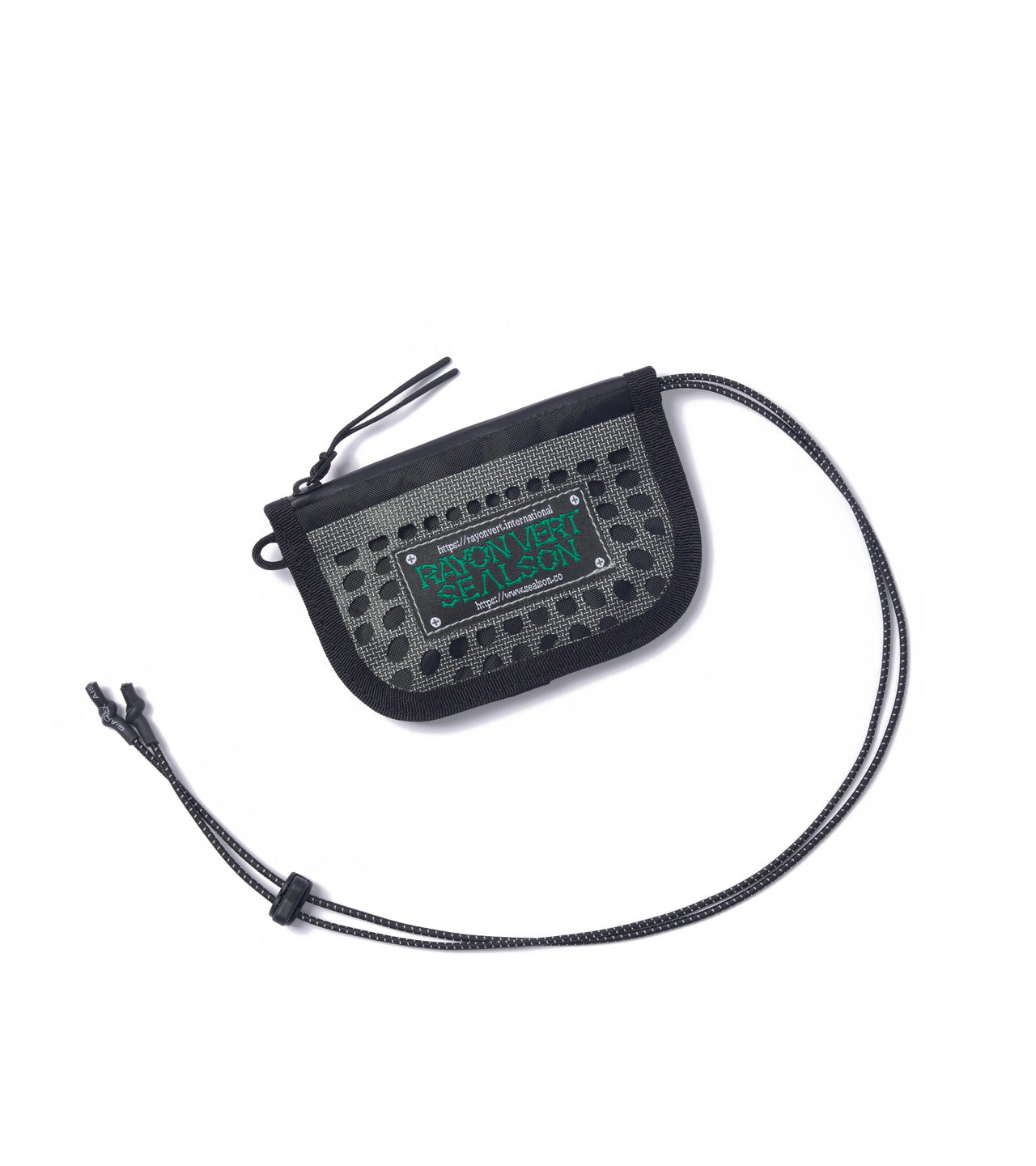 RVxSE P1 | Mesh Wallet in Black