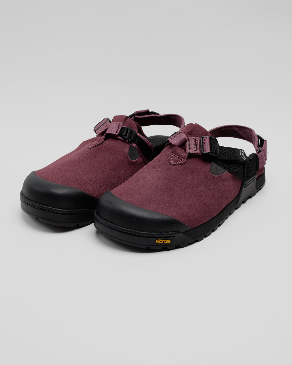 Mountain Clog in Wild Rose Leather Suede