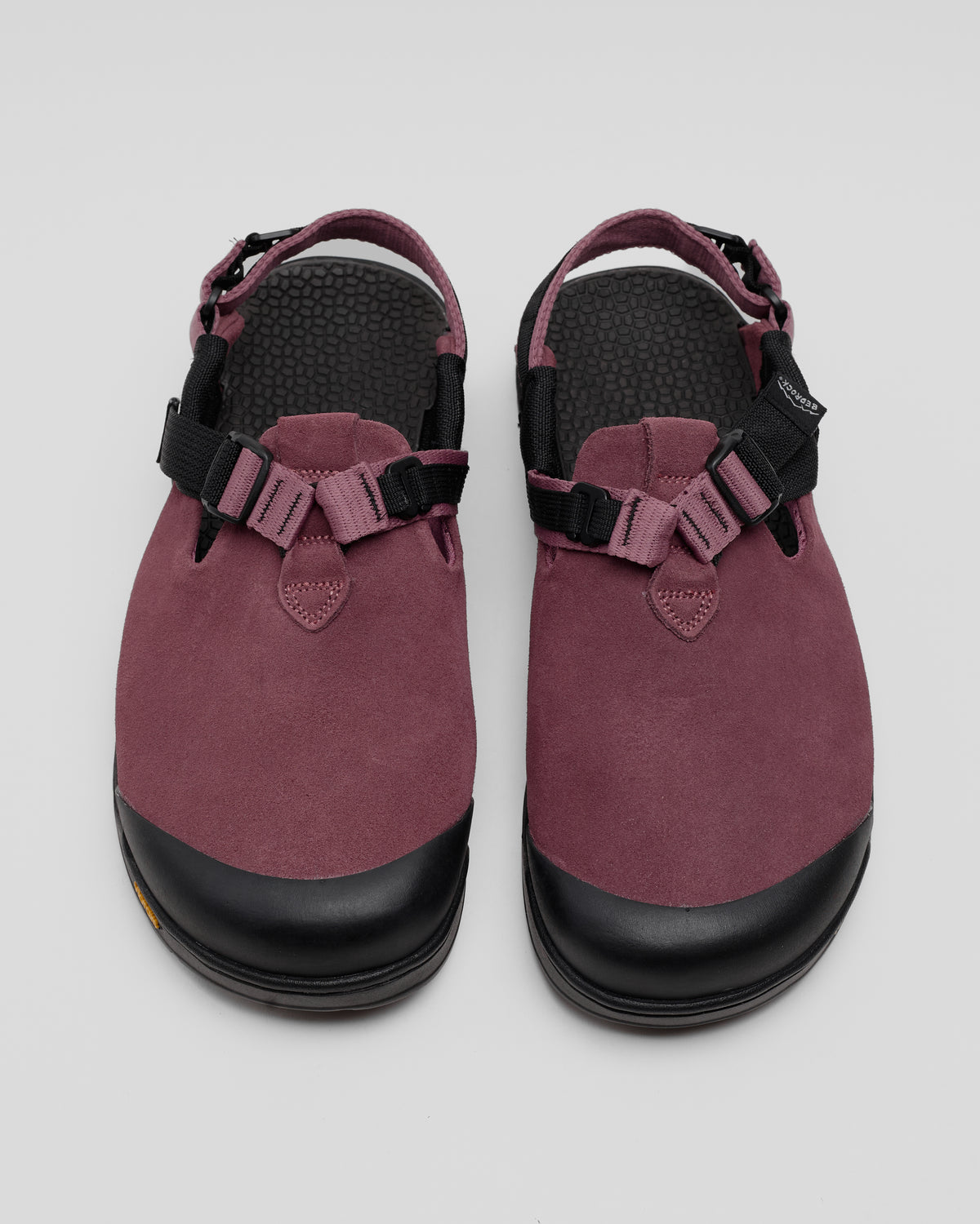 Mountain Clog in Wild Rose Leather Suede