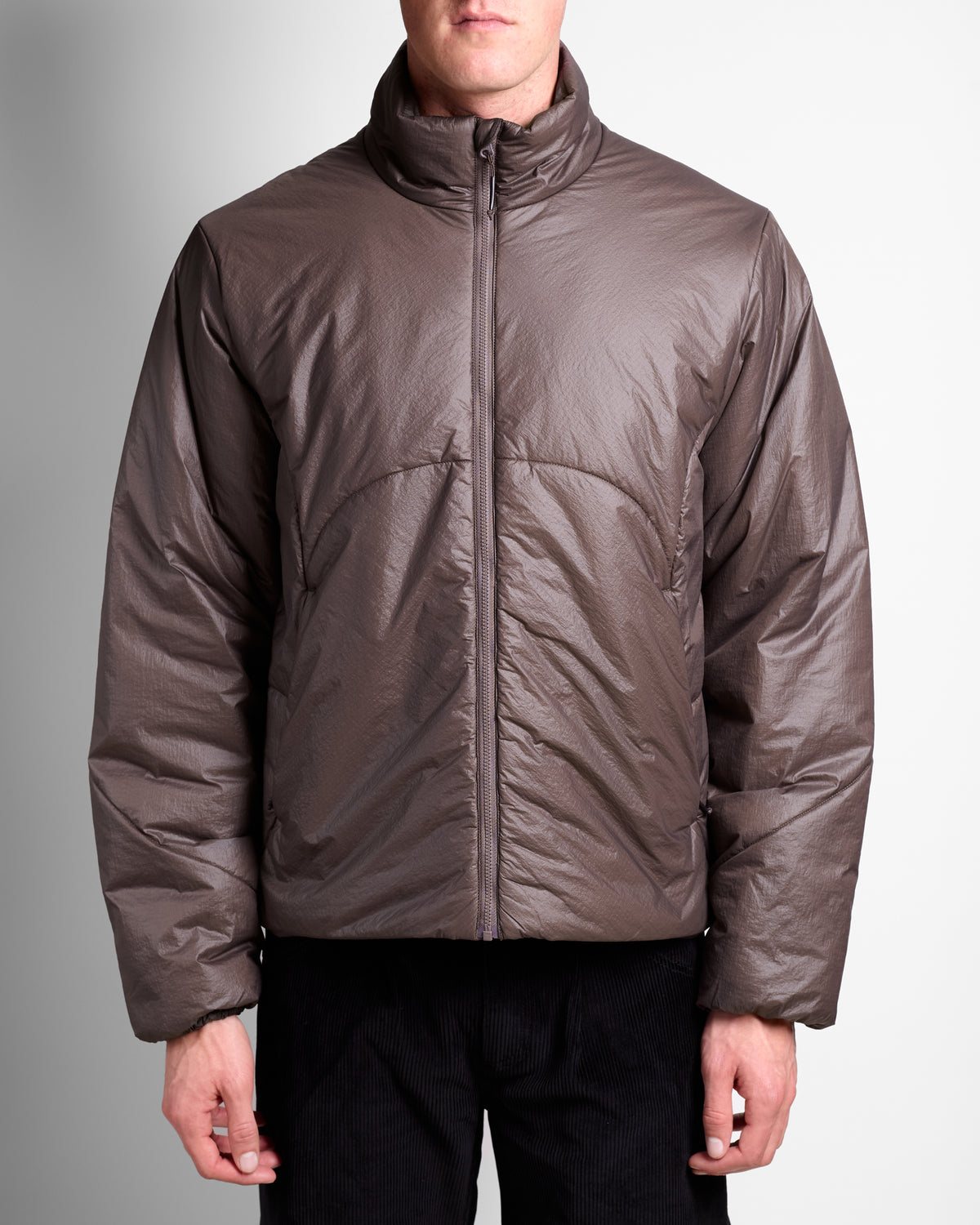 Stirrup Insulated Jacket in Plum Ripstop