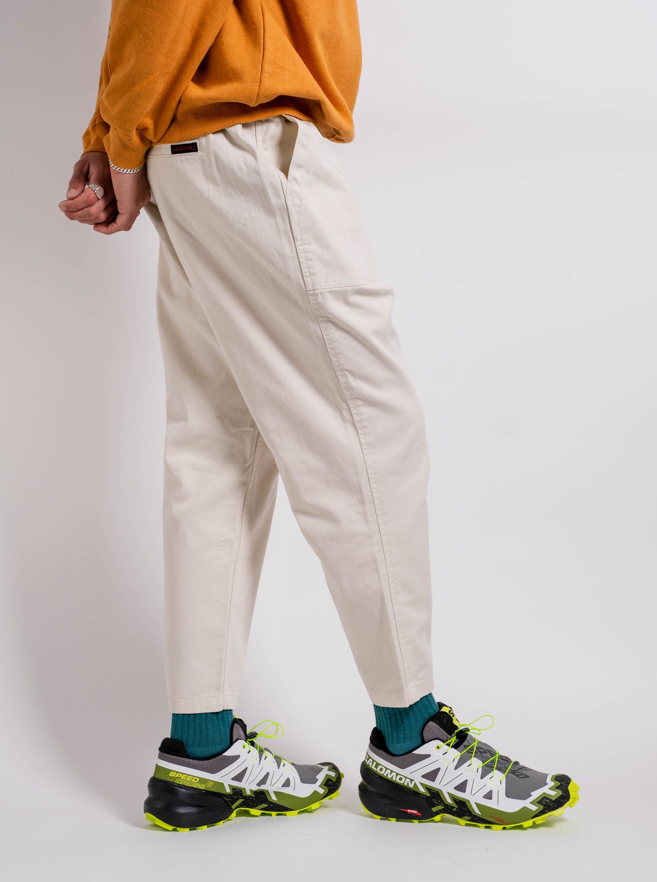 Loose Tapered Pant in Greige ~ Windthrow