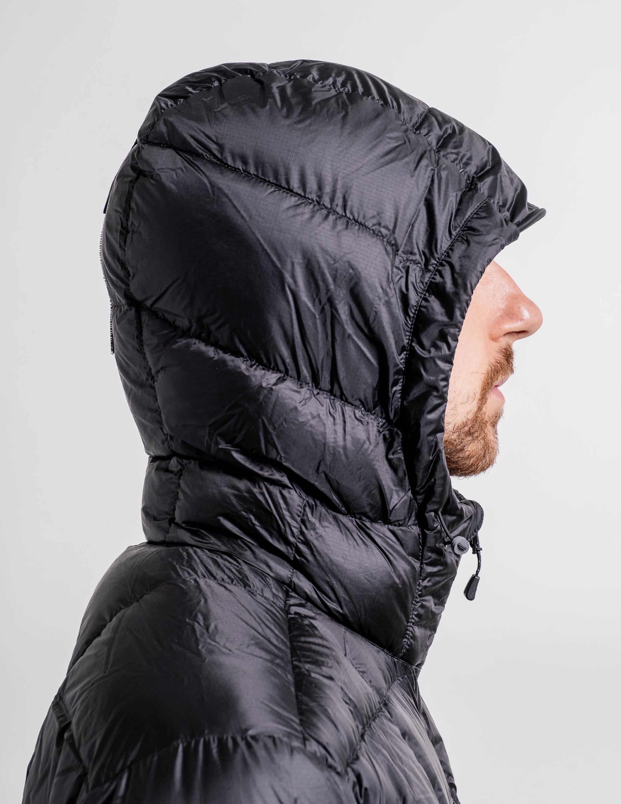 Superior Down Parka in Black ~ Windthrow
