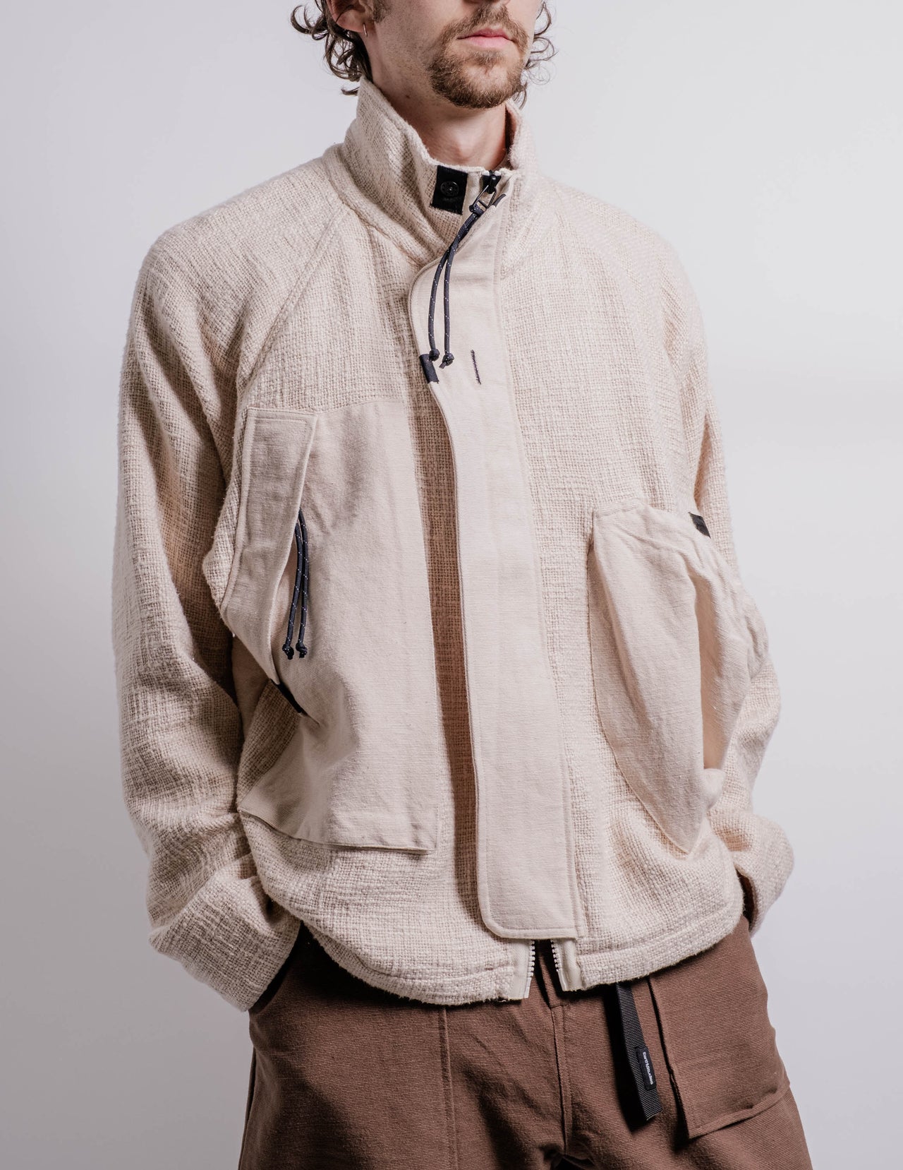 MS-106 Foraging Jacket in Chalk