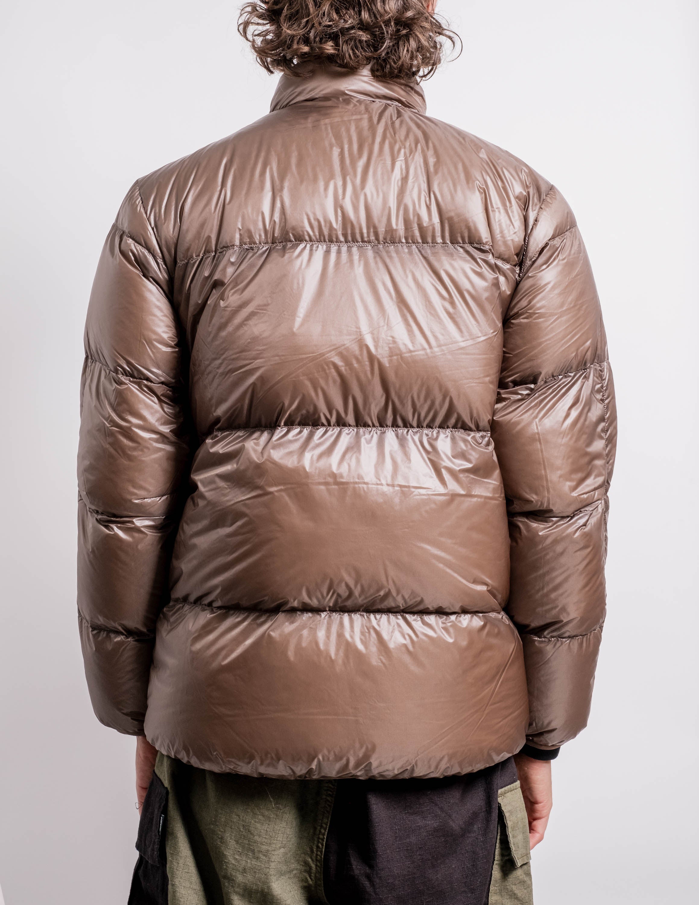 Mountain Lodge Down Jacket in Mocha ~ Windthrow