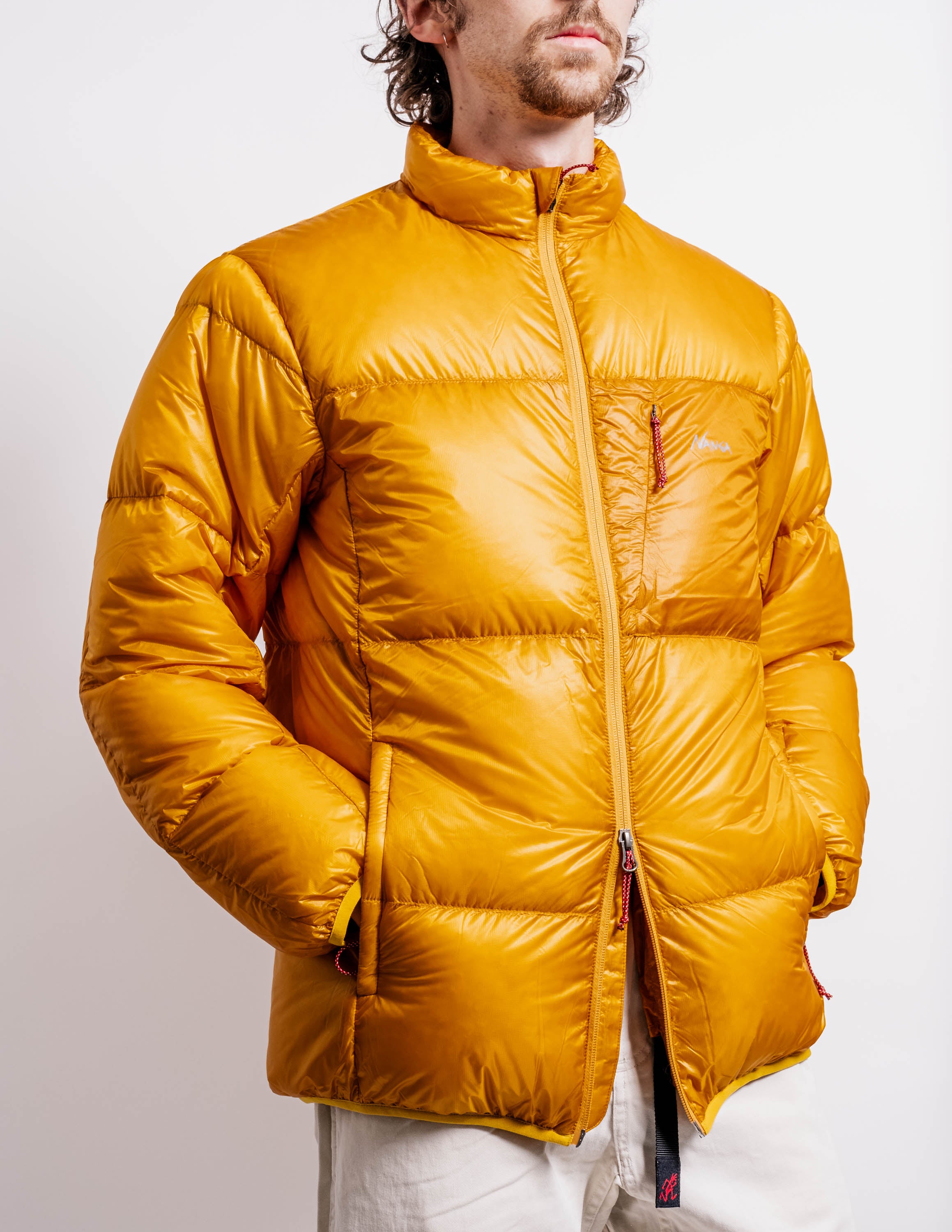 Mountain Lodge Down Jacket in Yellow ~ Windthrow