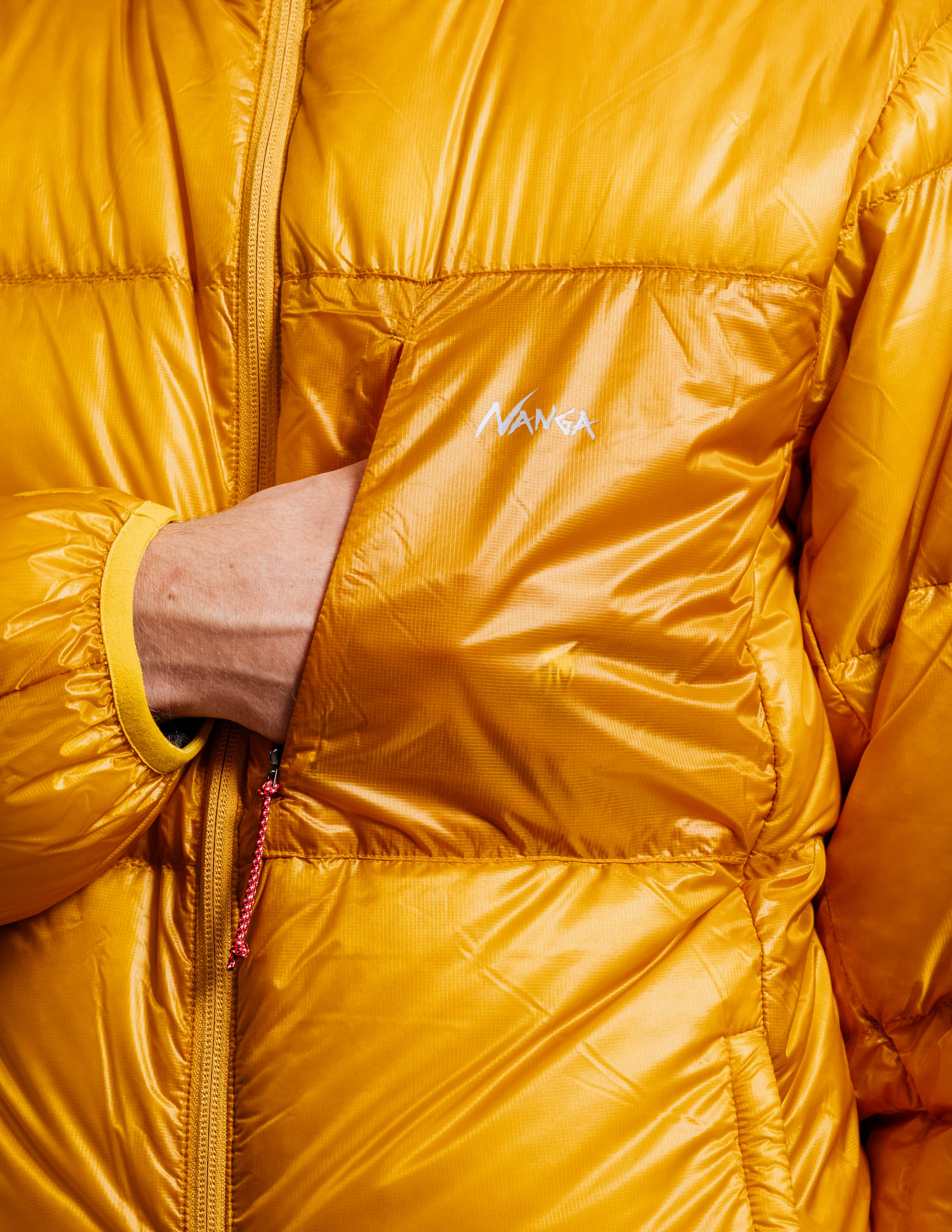 Mountain Lodge Down Jacket in Yellow ~ Windthrow