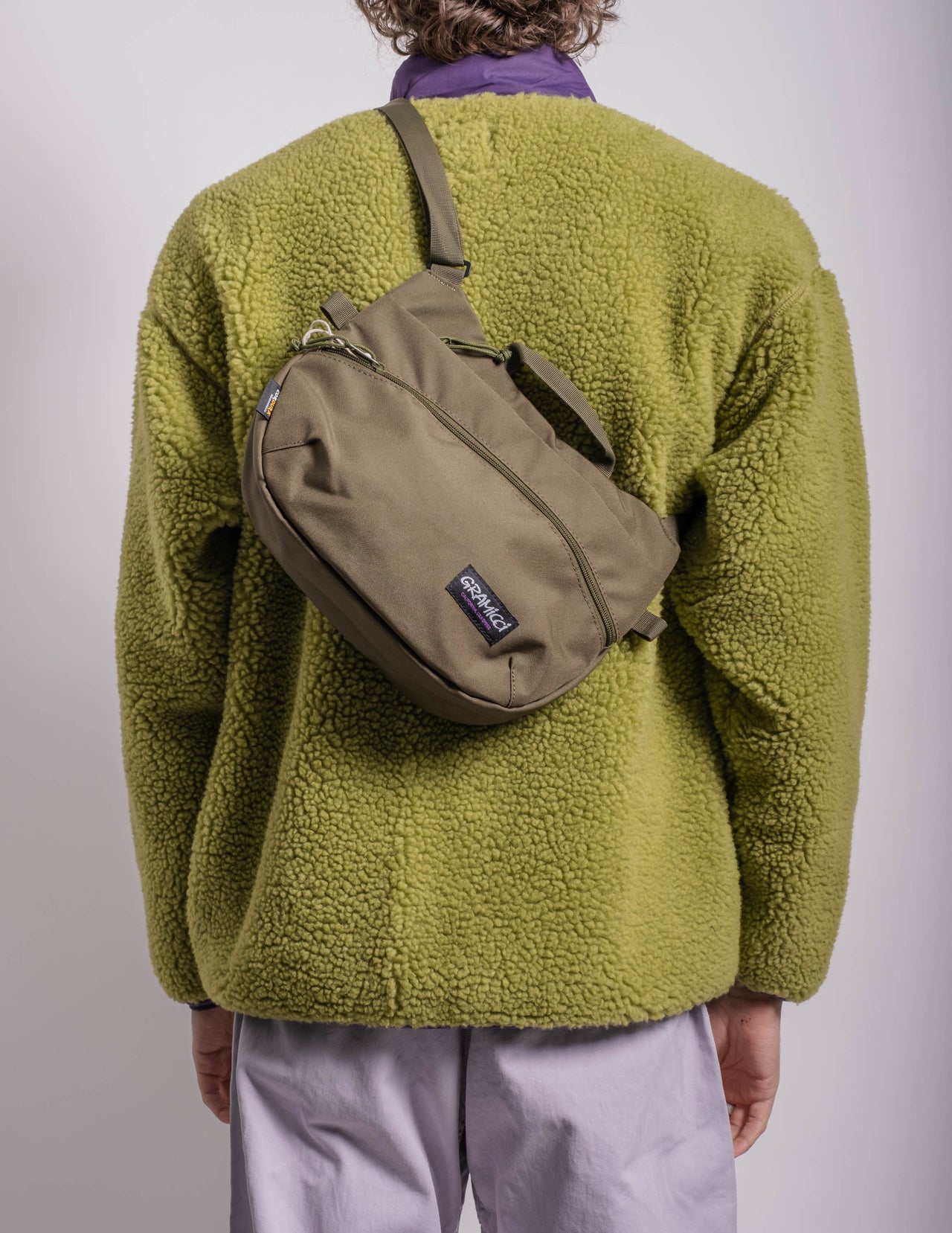 Cordura® Shoulder Bag in Ripple Green