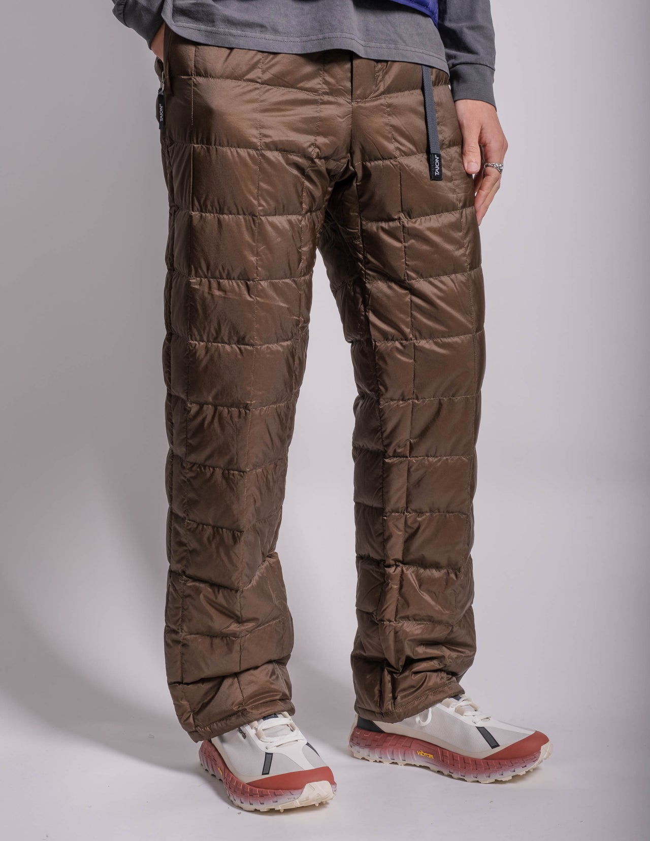 Down Pant in Deep Olive