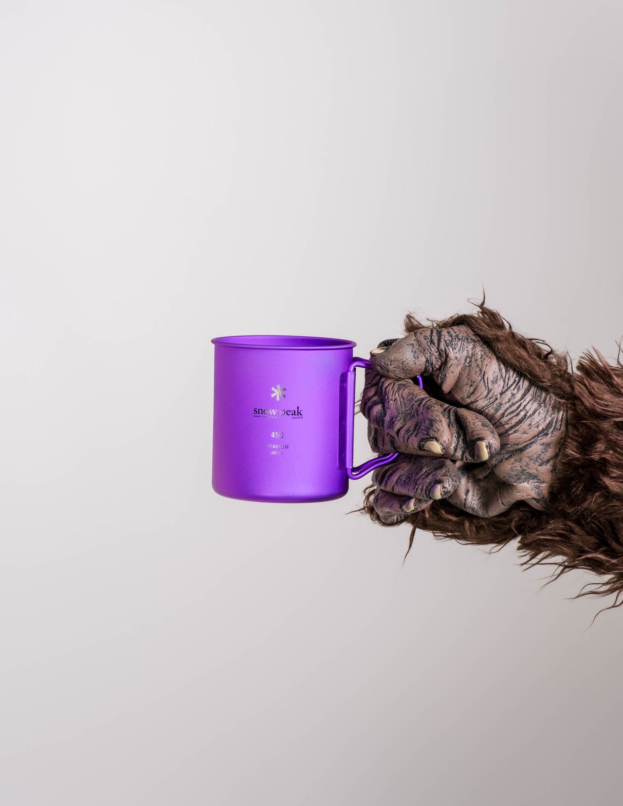 Ti-Single 450 Anodized Cup in Purple