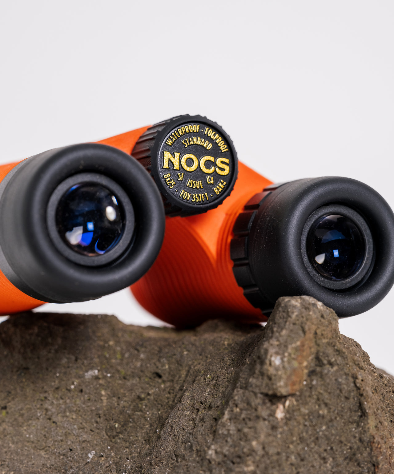 Standard Issue 8 x 25 Binoculars in Poppy Orange