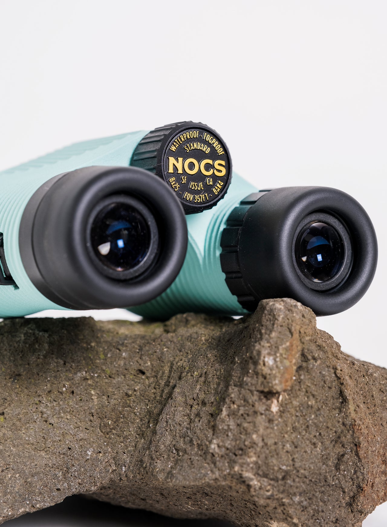 Standard Issue 8 x 25 Binoculars in Sea Foam Green