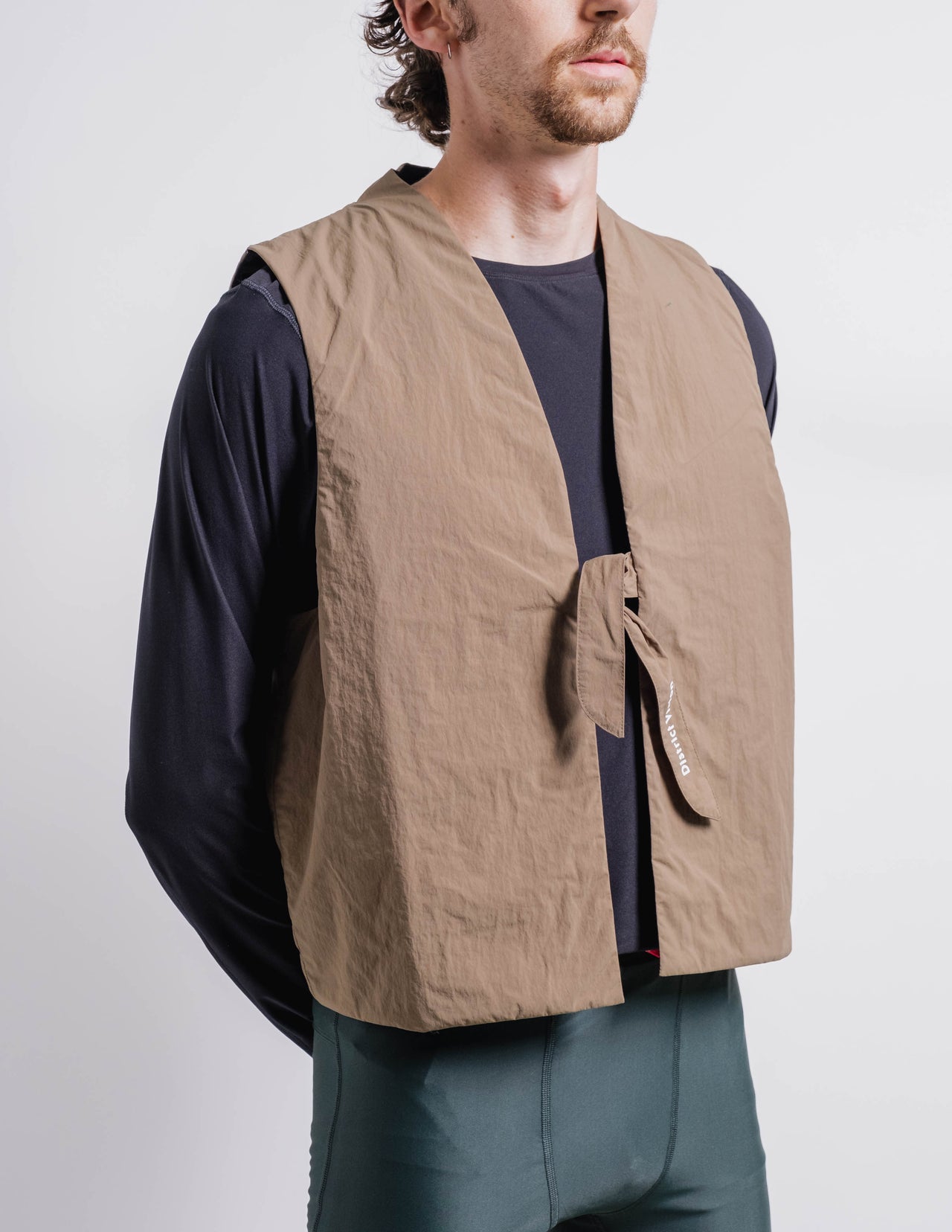 Ultralight Recycled Primaloft® Vest in Vetiver