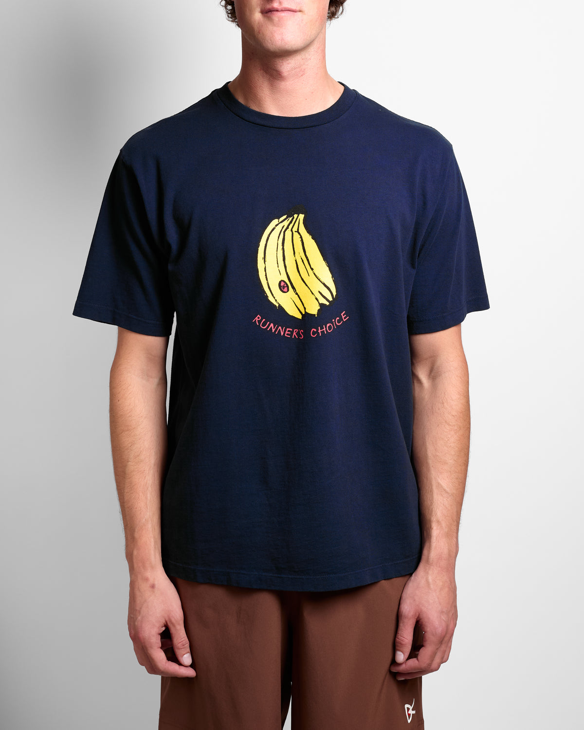 California Cotton Tee in Runner's Choice Navy