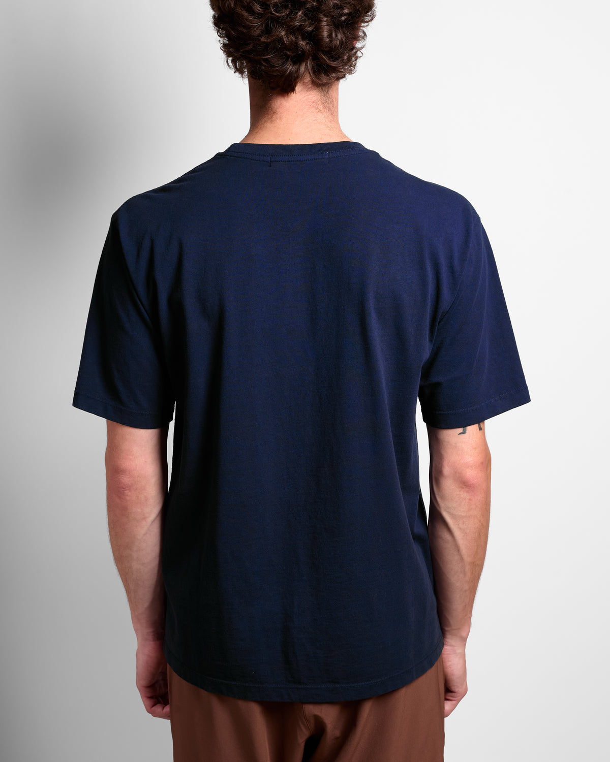 California Cotton Tee in Runner's Choice Navy