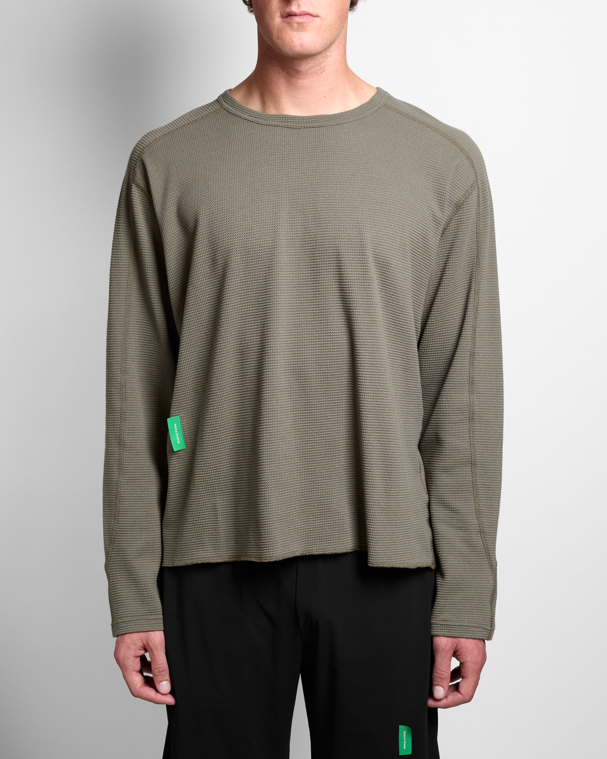 Waffle Long Sleeve in Oyster