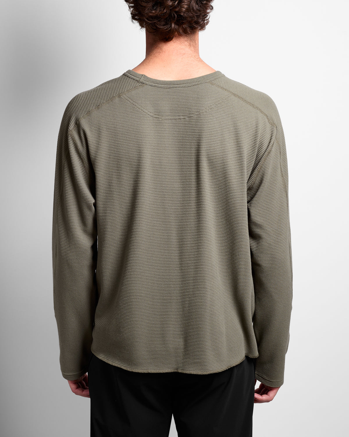 Waffle Long Sleeve in Oyster