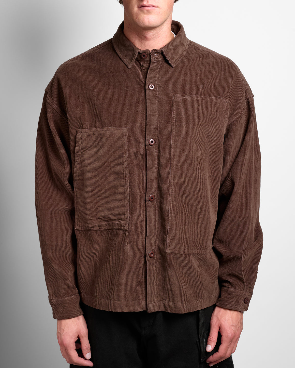 MS-109 Research Shirt in Dark Hazel