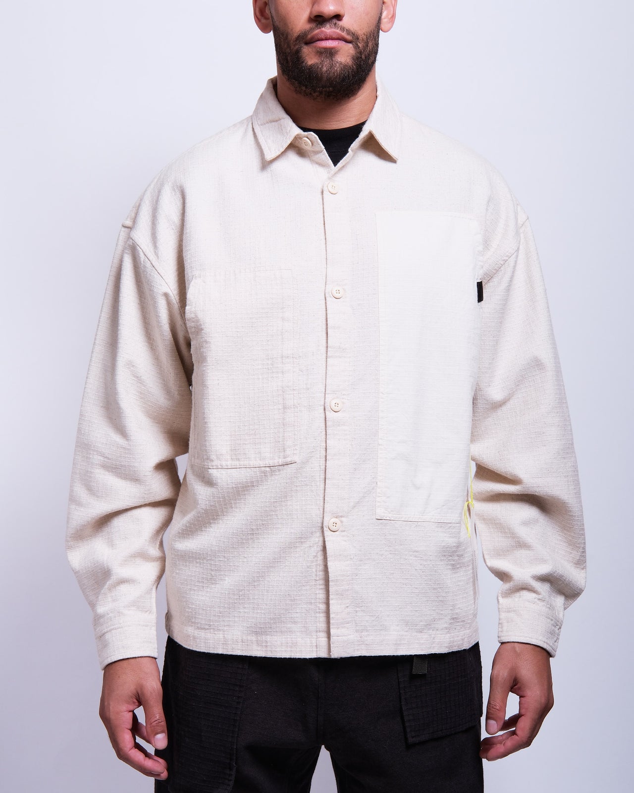 MS-109 Research Shirt in Earth White Strada