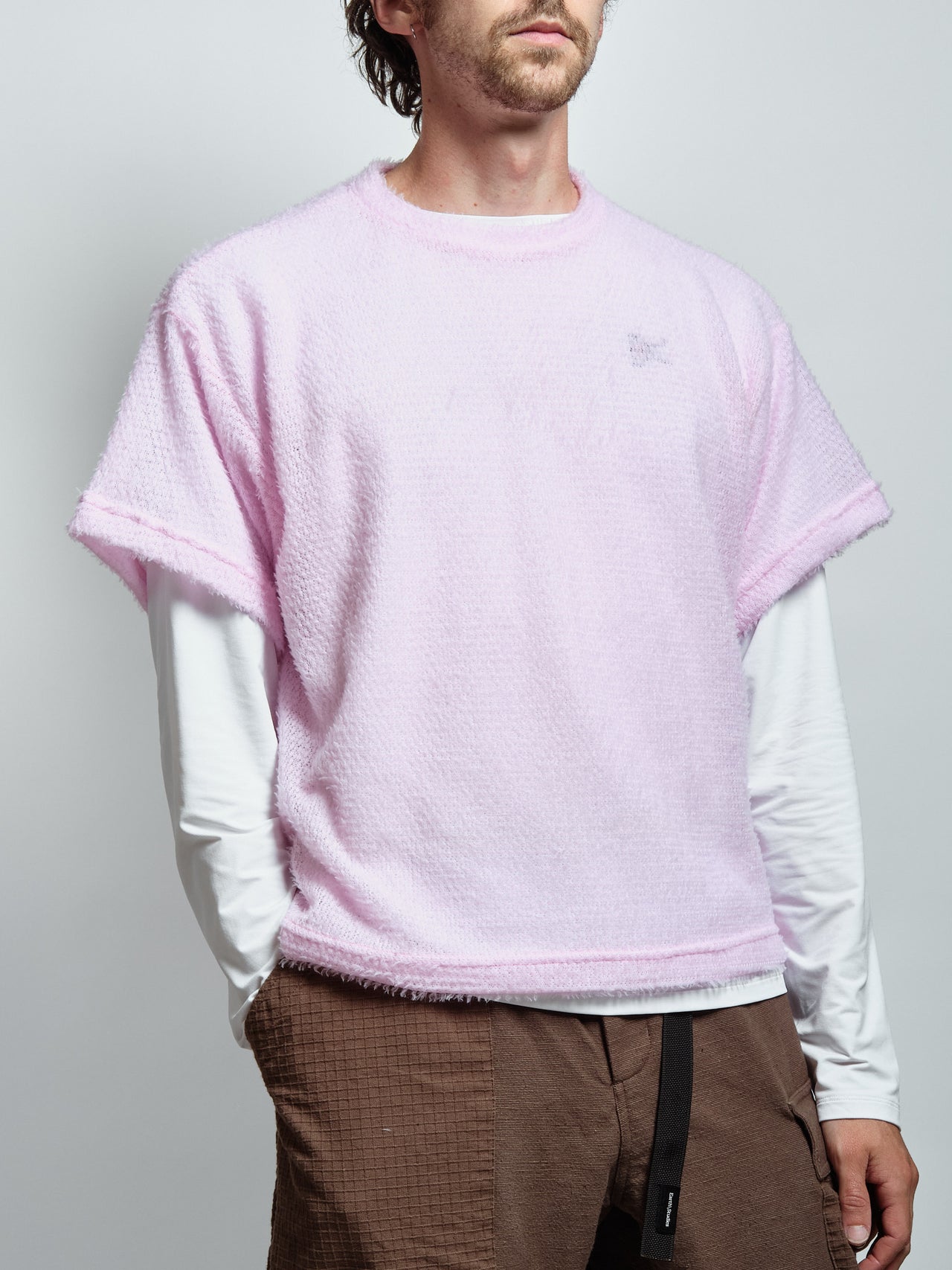 Shag Tee in Party Pink