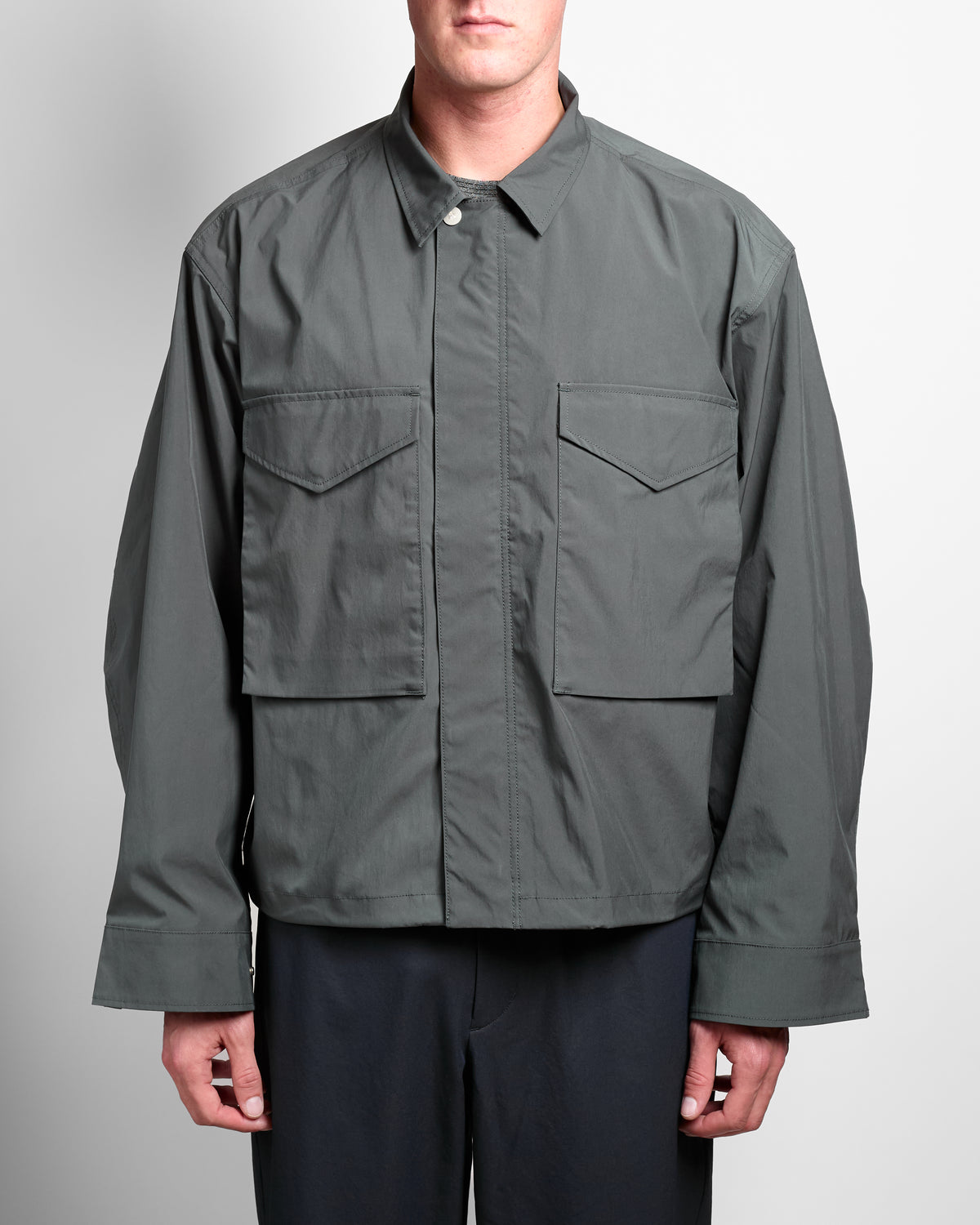 Field Jacket in Olive Gray