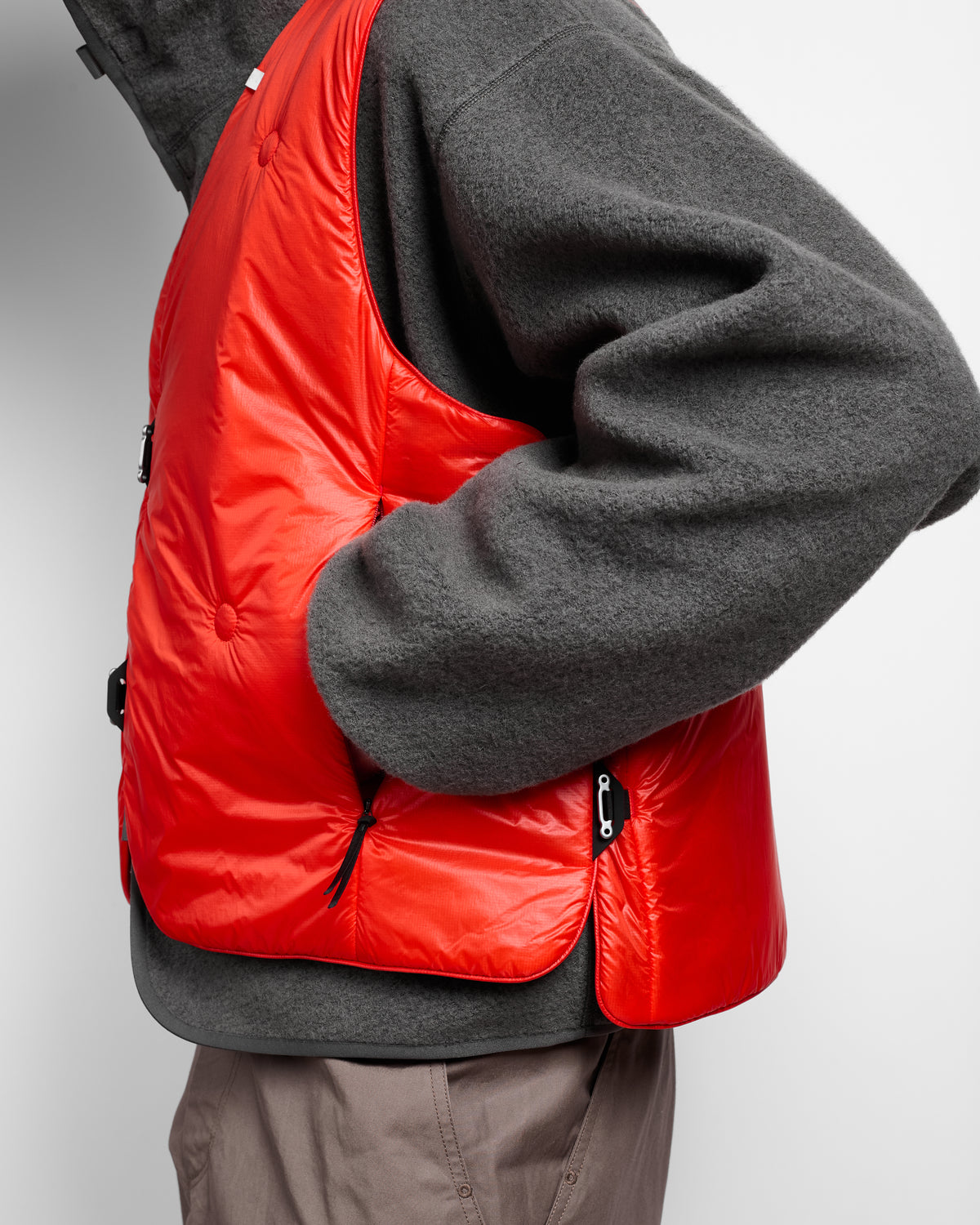 Synthetic Insulated Vest in Scarlet