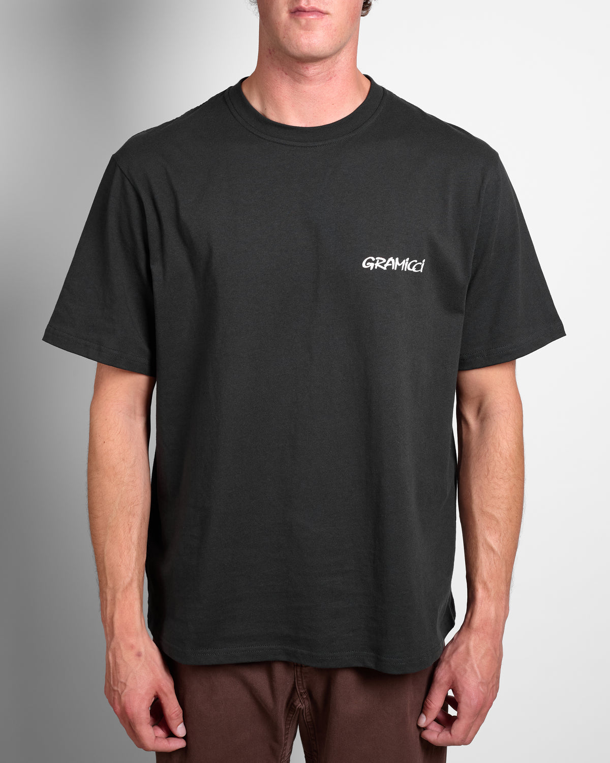 Bass Tee in Vintage Black
