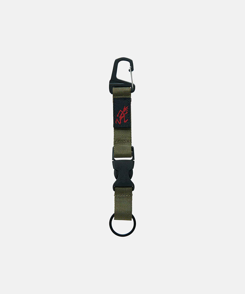 Webbing Key Holder in D.Olive