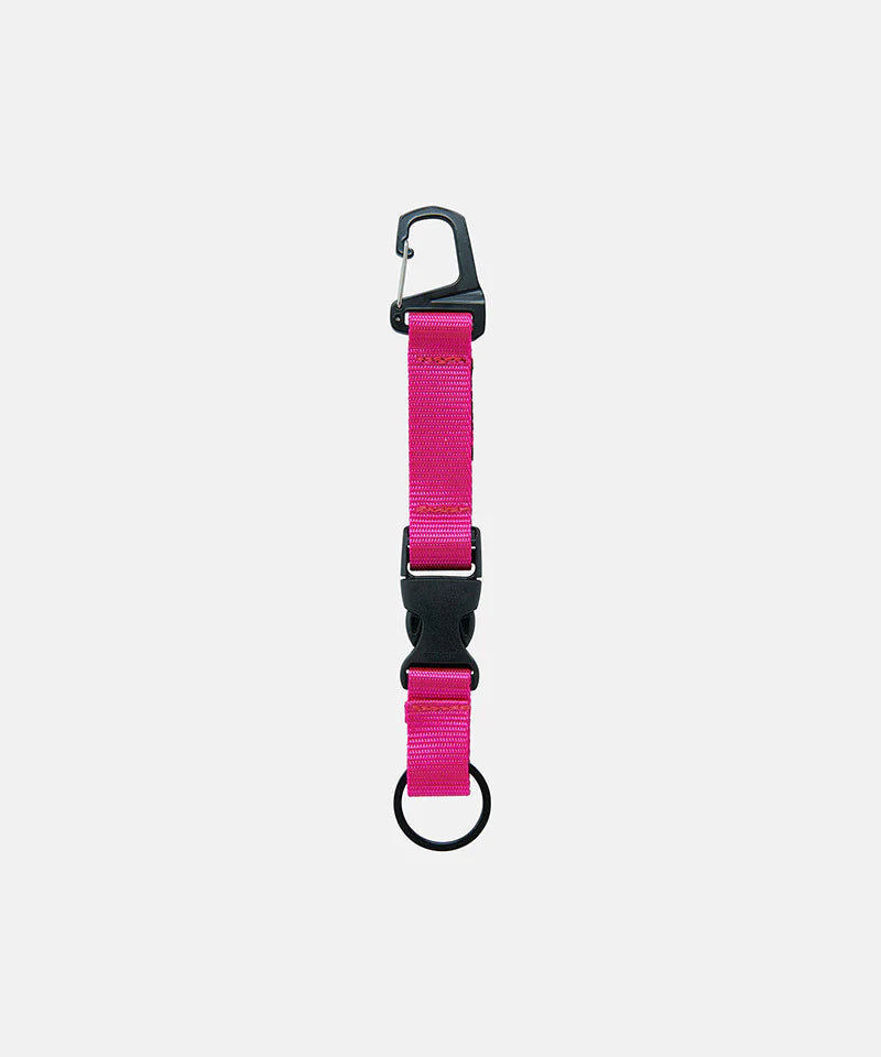 Webbing Key Holder in Pink