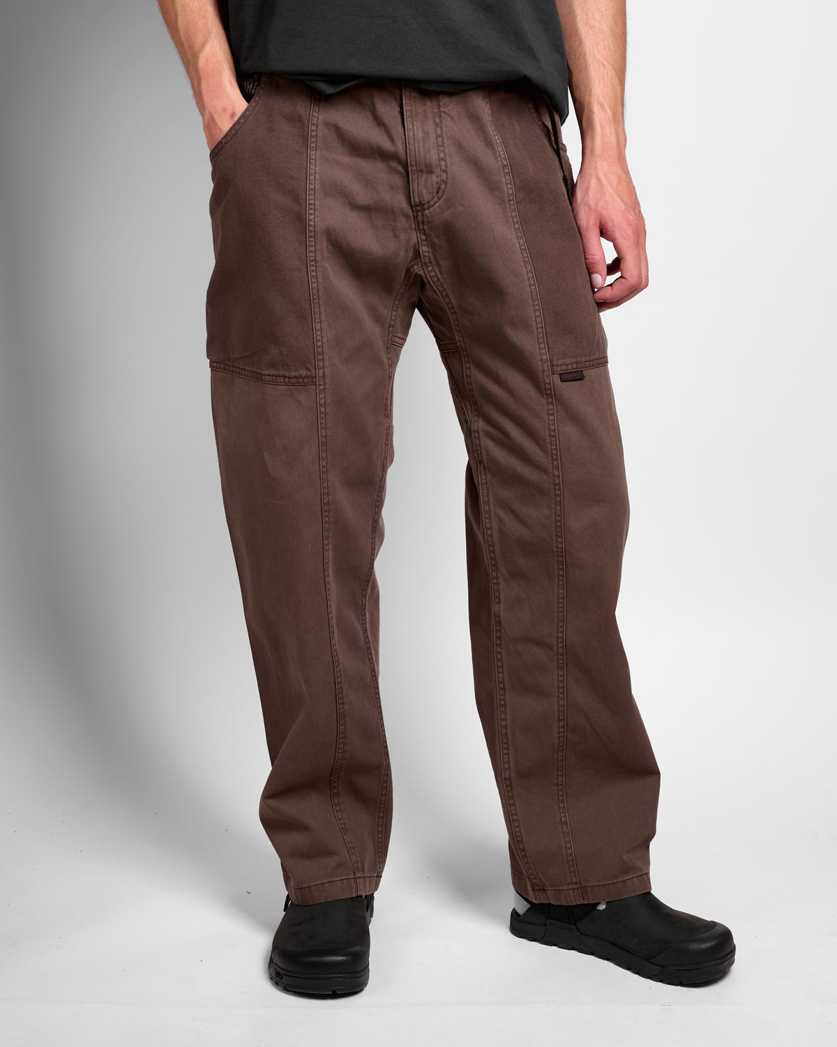 Gadget Pant in Brown Pigment