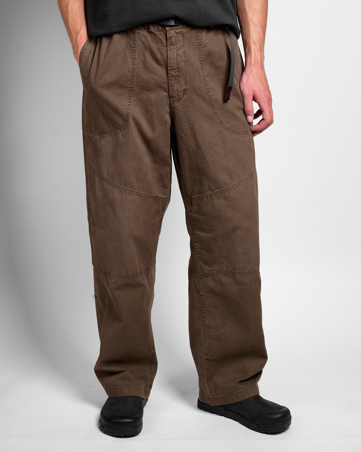 Hemp Canvas Double Knee Pant in Desert Palm Pigment