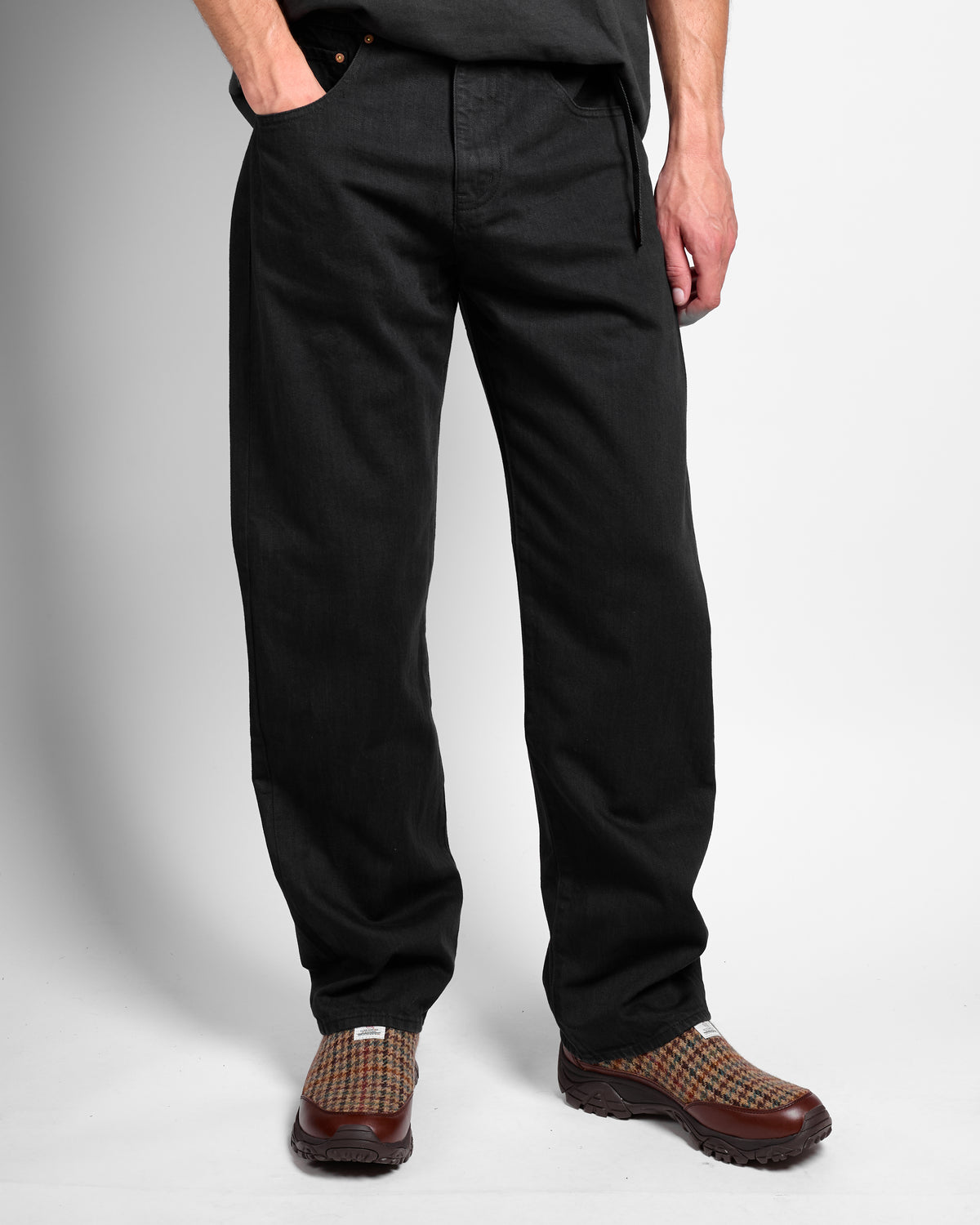 Japanese 5-Pocket Denim Pant in Black