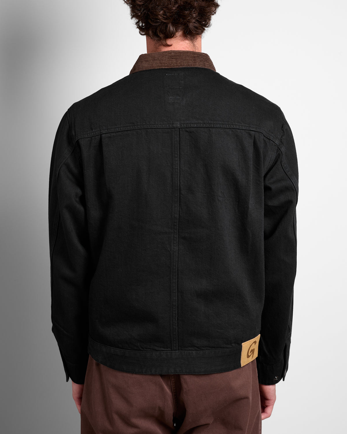 Japanese Denim Trucker in True Black