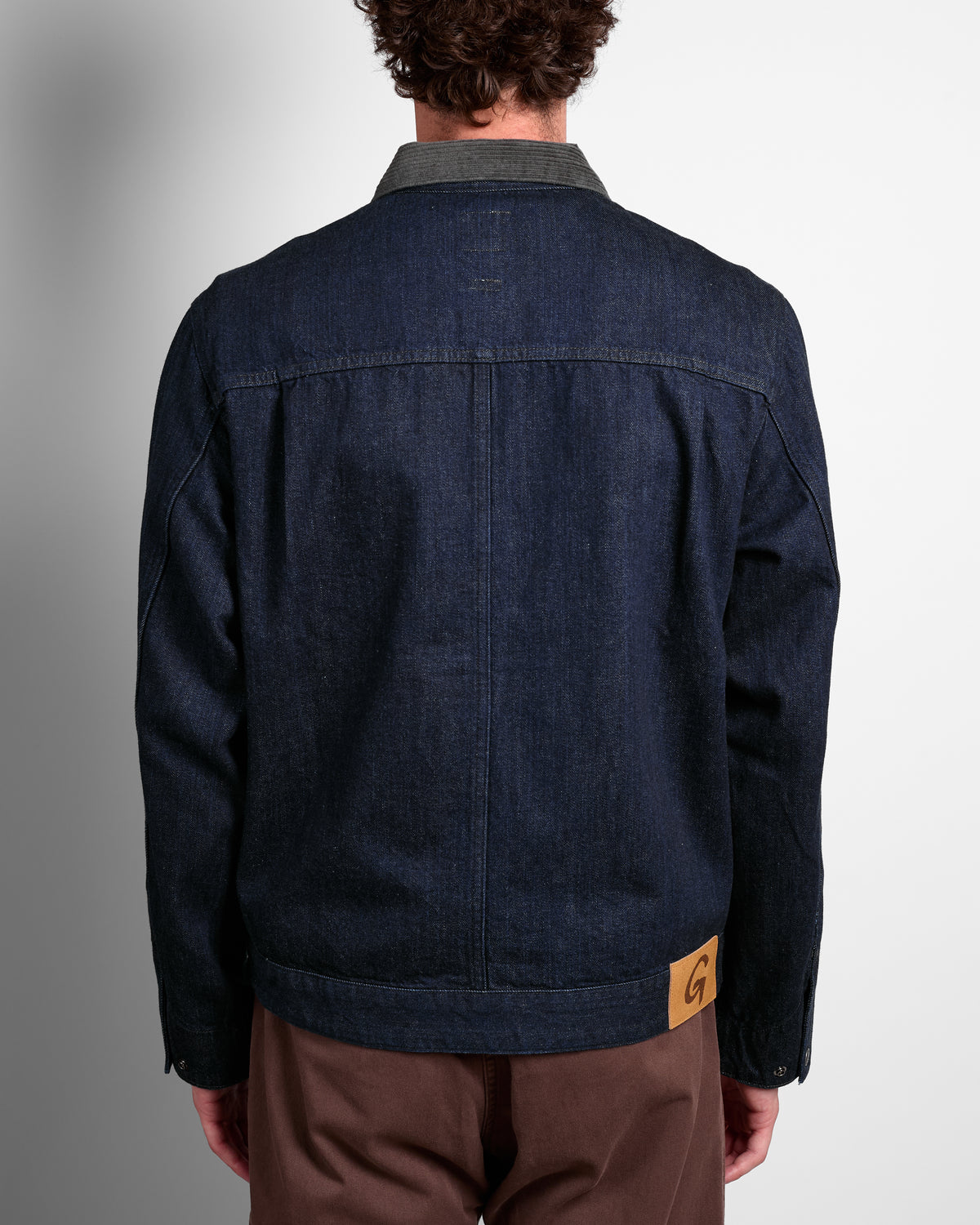 Japanese Denim Trucker in Rinsed Indigo