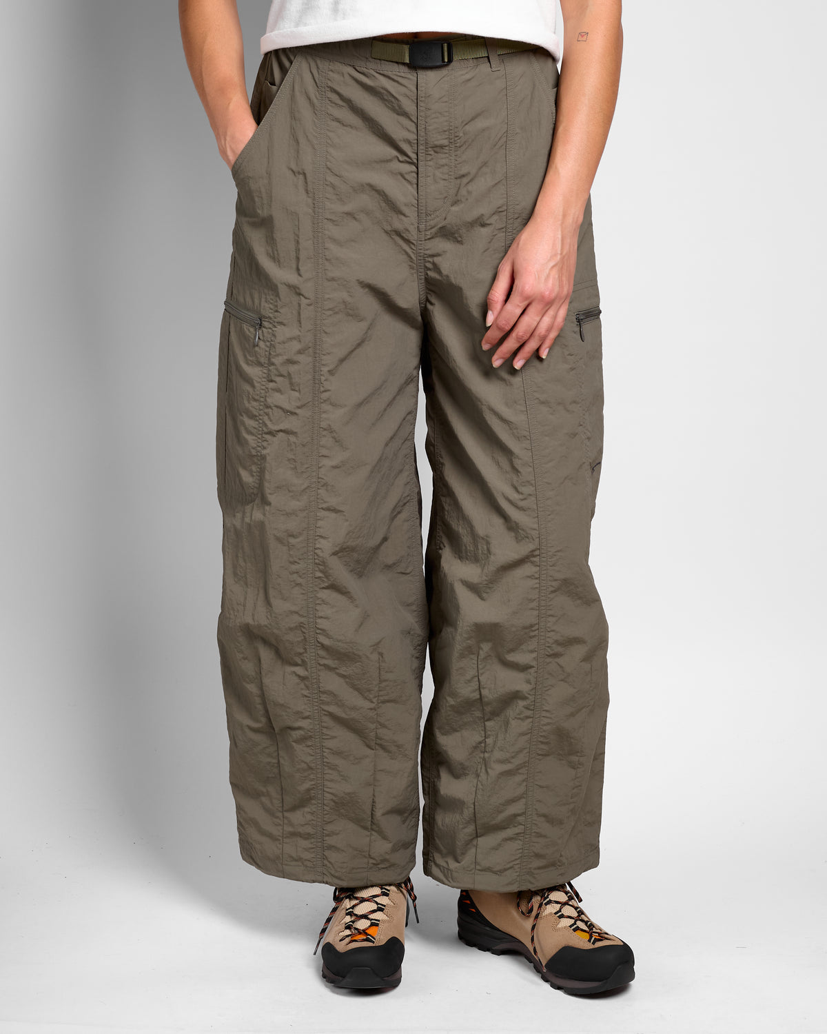 W's Loose Balloon Pant in Burnt Olive