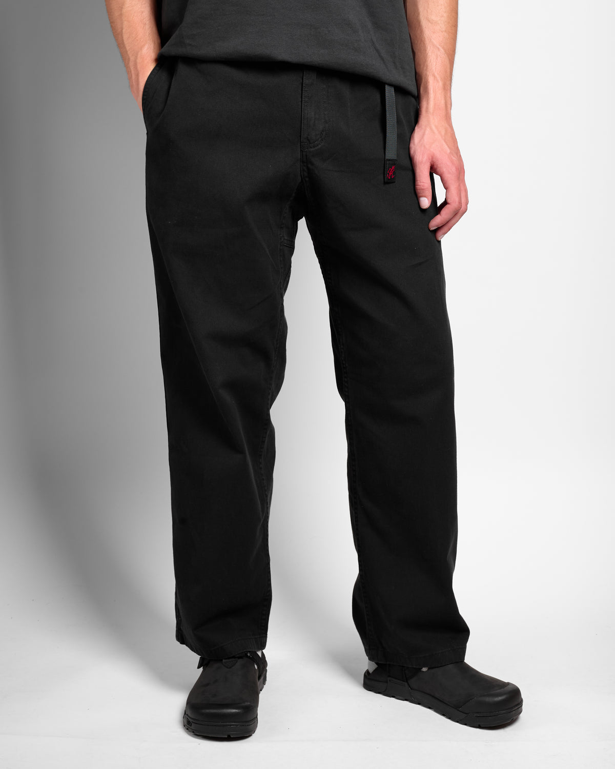 Gramicci Pant Straight Fit in Black