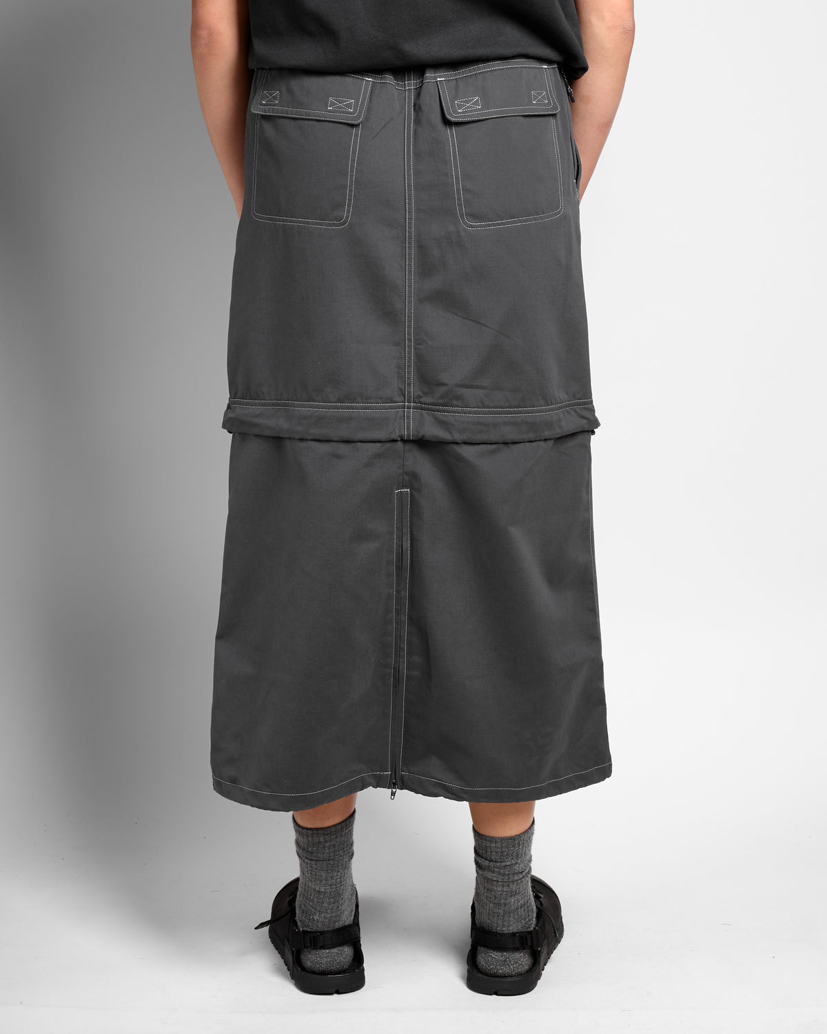 WR Convertible Skirt in Black