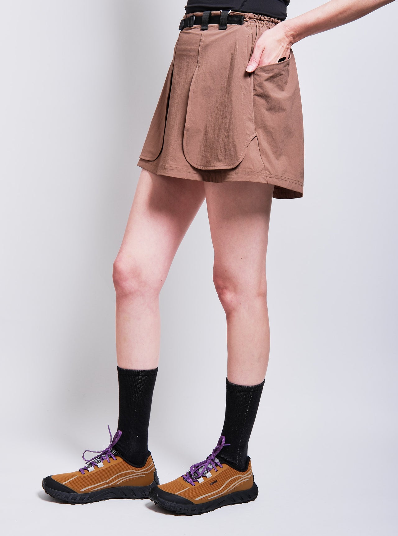 Hiking Skirt in Brown