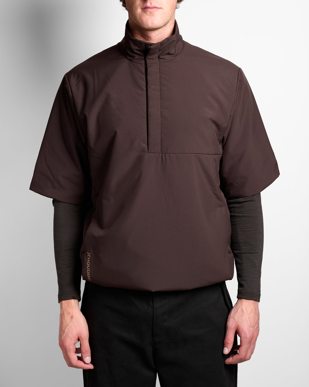 Enfold Tee in Brown Illusion