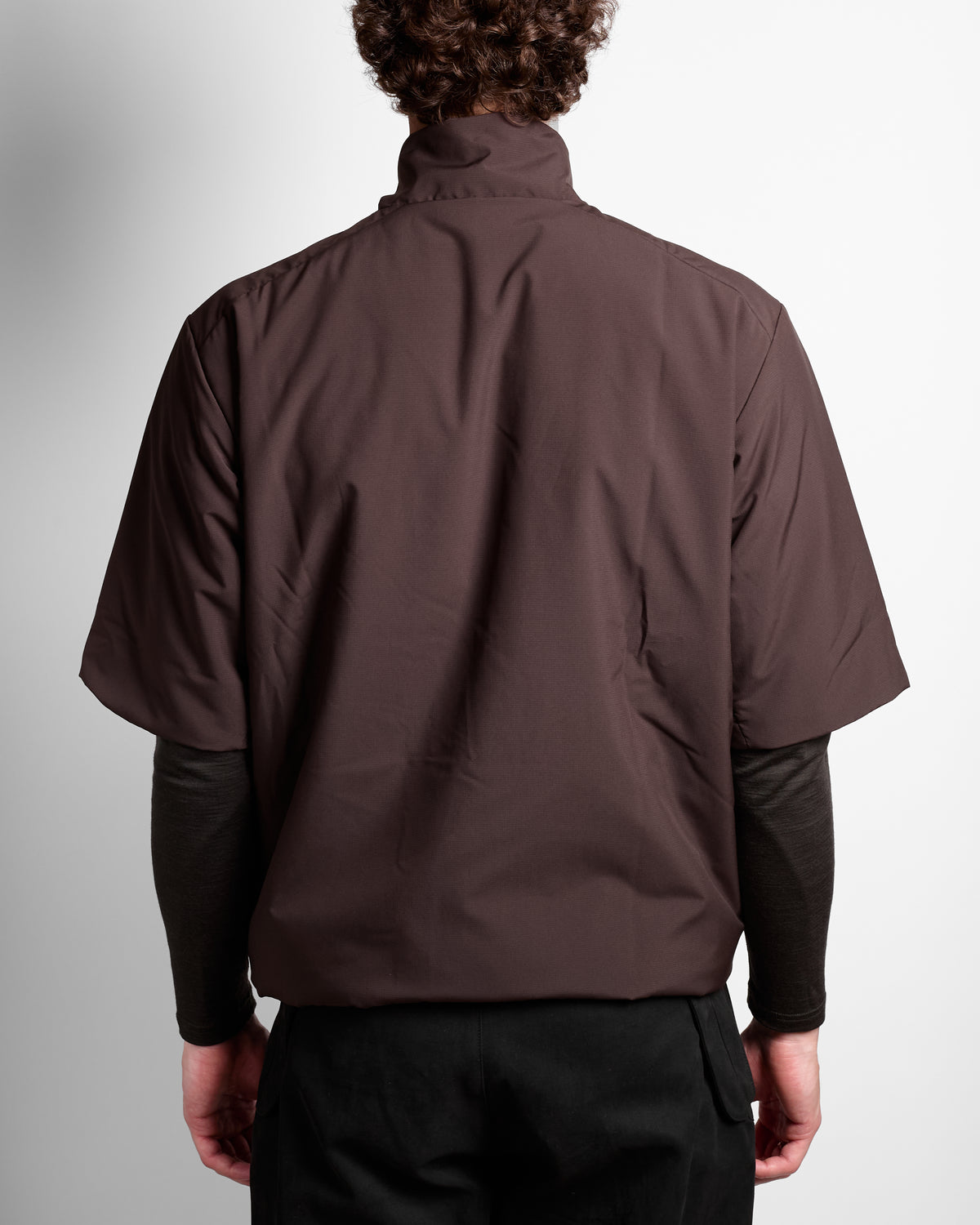 Enfold Tee in Brown Illusion