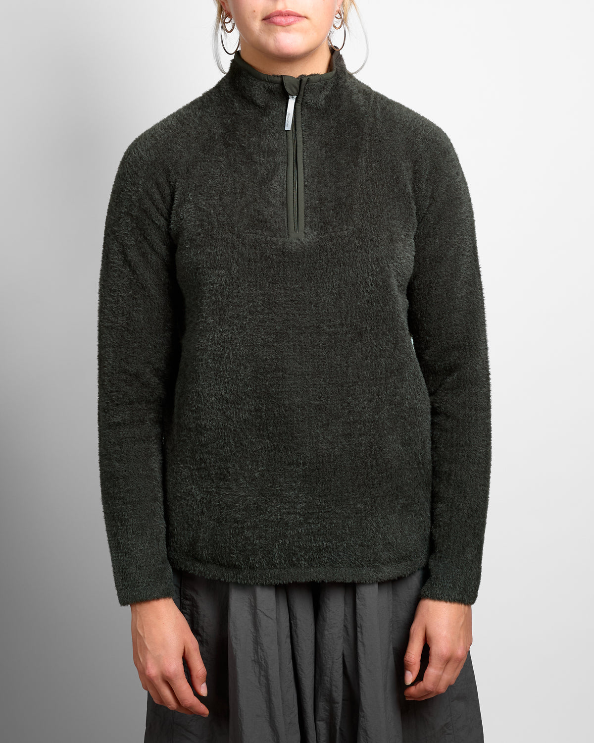 W's Lykan Half Zip in Green Illusion