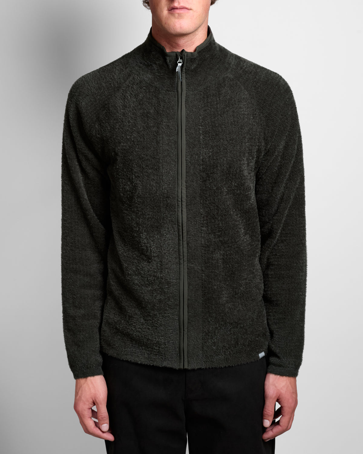 Lykan Full Zip in Green Illusion
