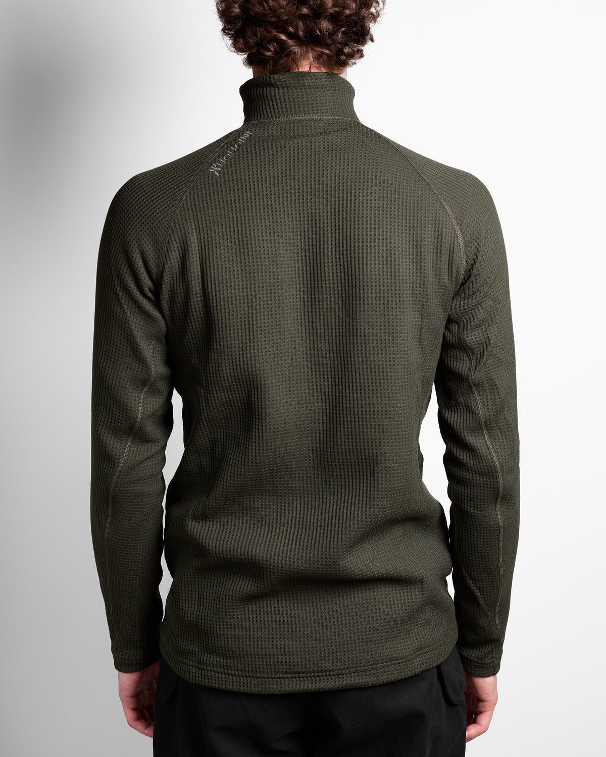 Pace Flow Half Zip in Green Illusion