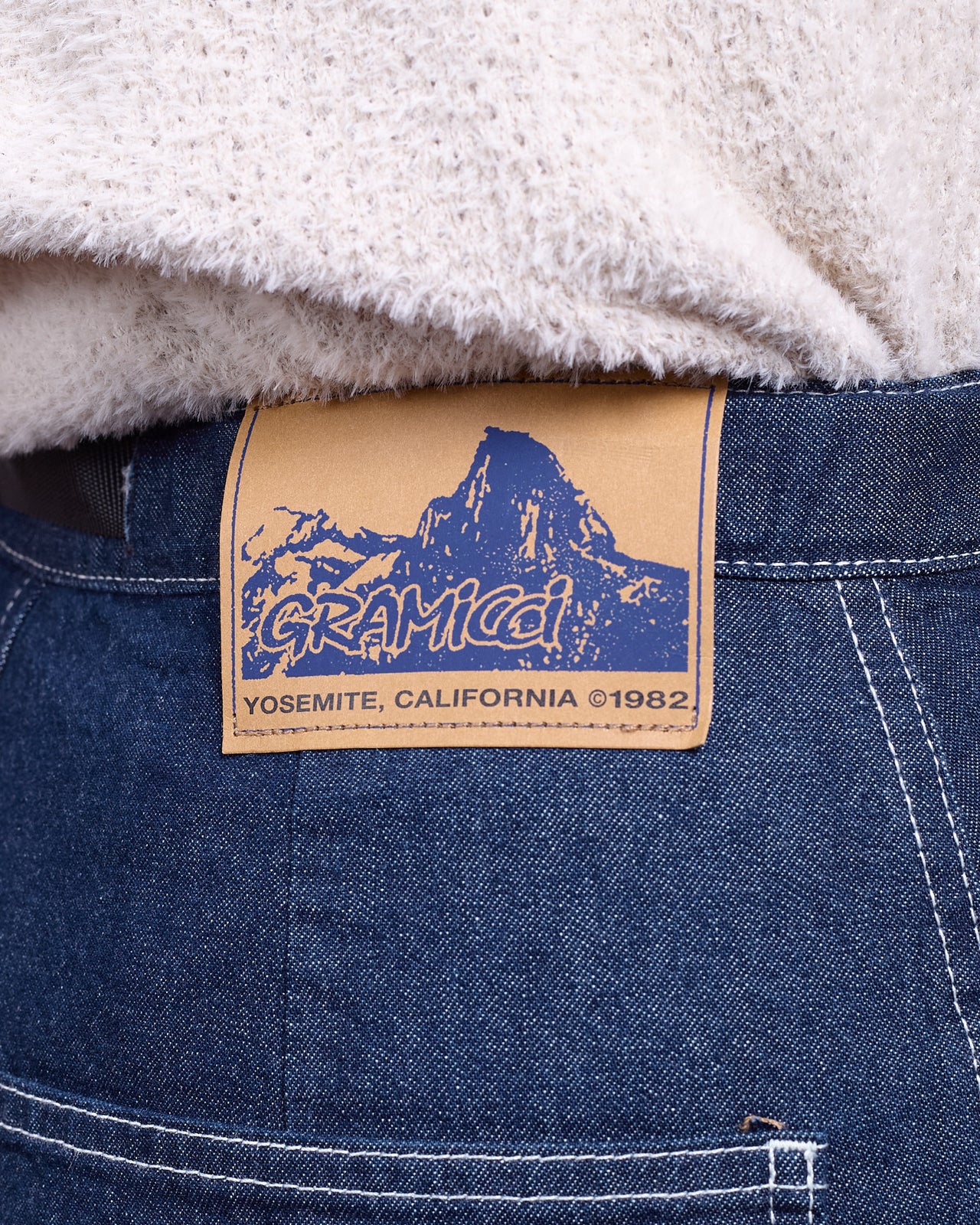 Sutter Denim Skirt in Rinsed Indigo