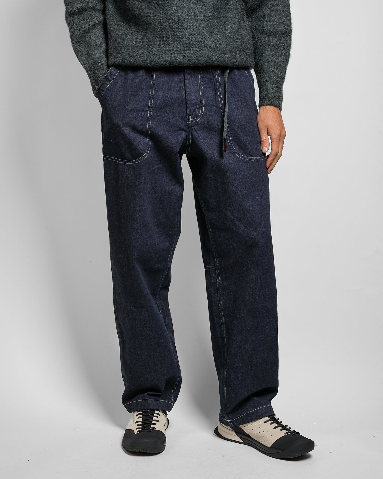 Japanese Slub Denim Pant in Indigo