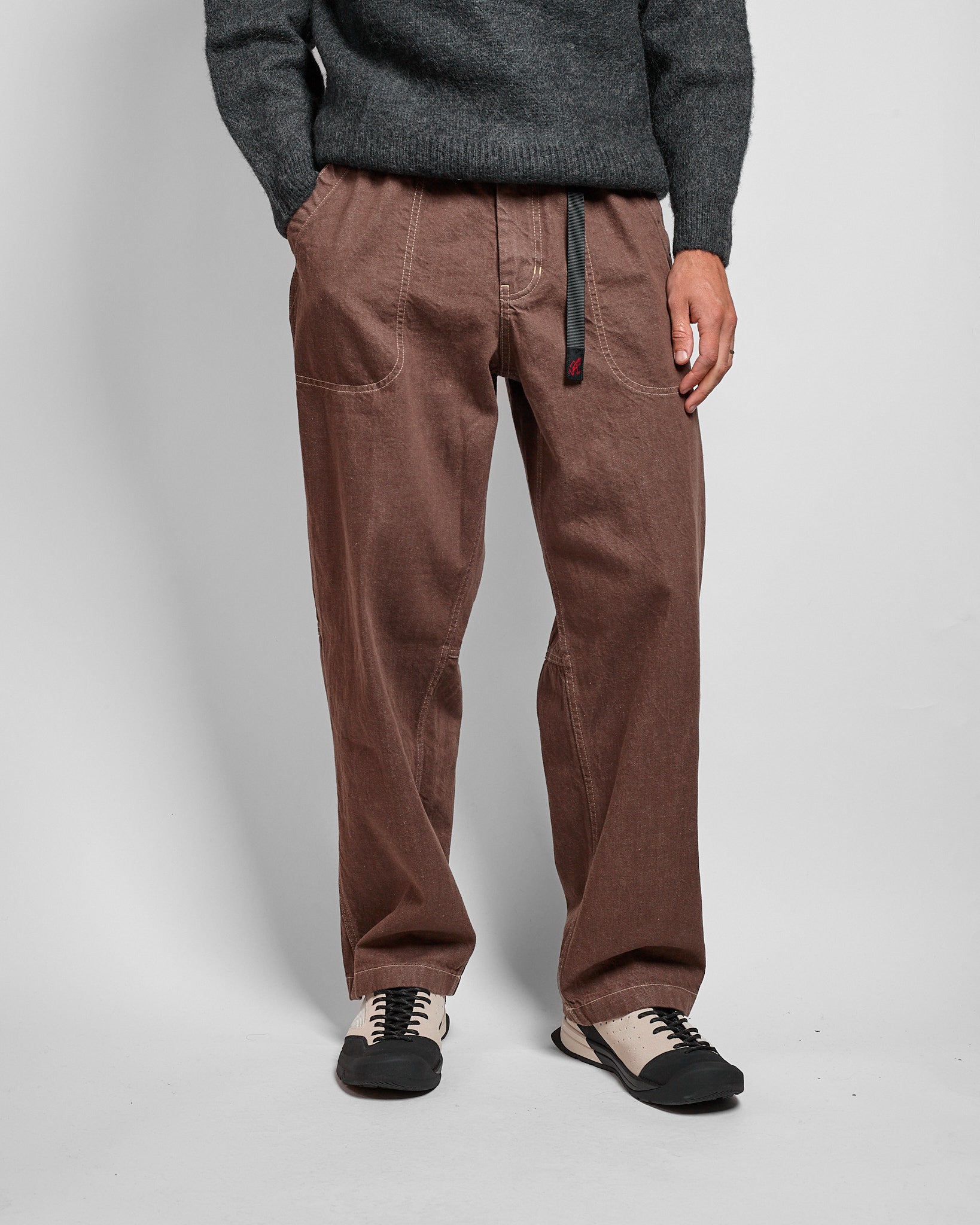 Japanese Slub Denim Pant in Amber ~ Windthrow