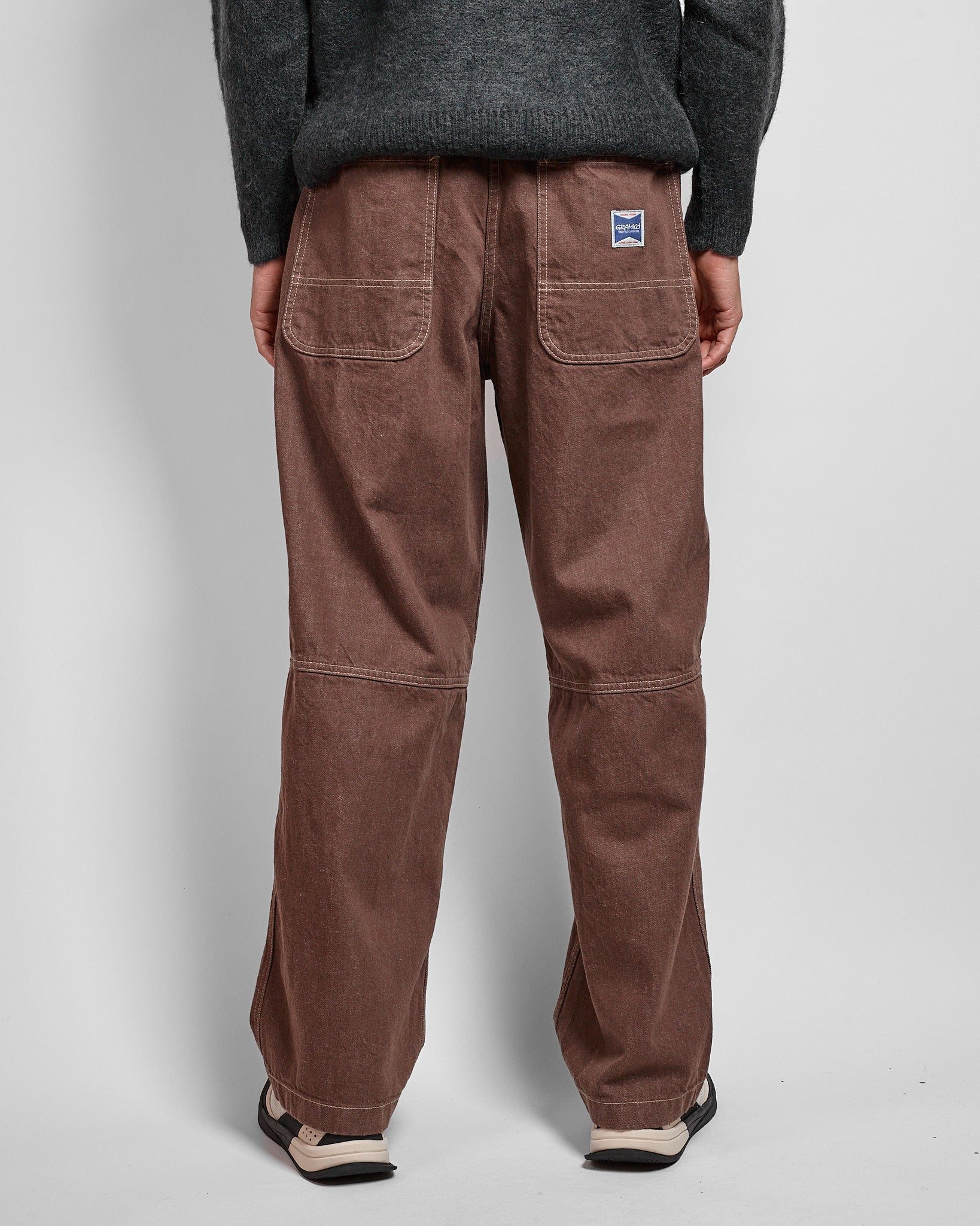 Japanese Slub Denim Pant in Amber ~ Windthrow