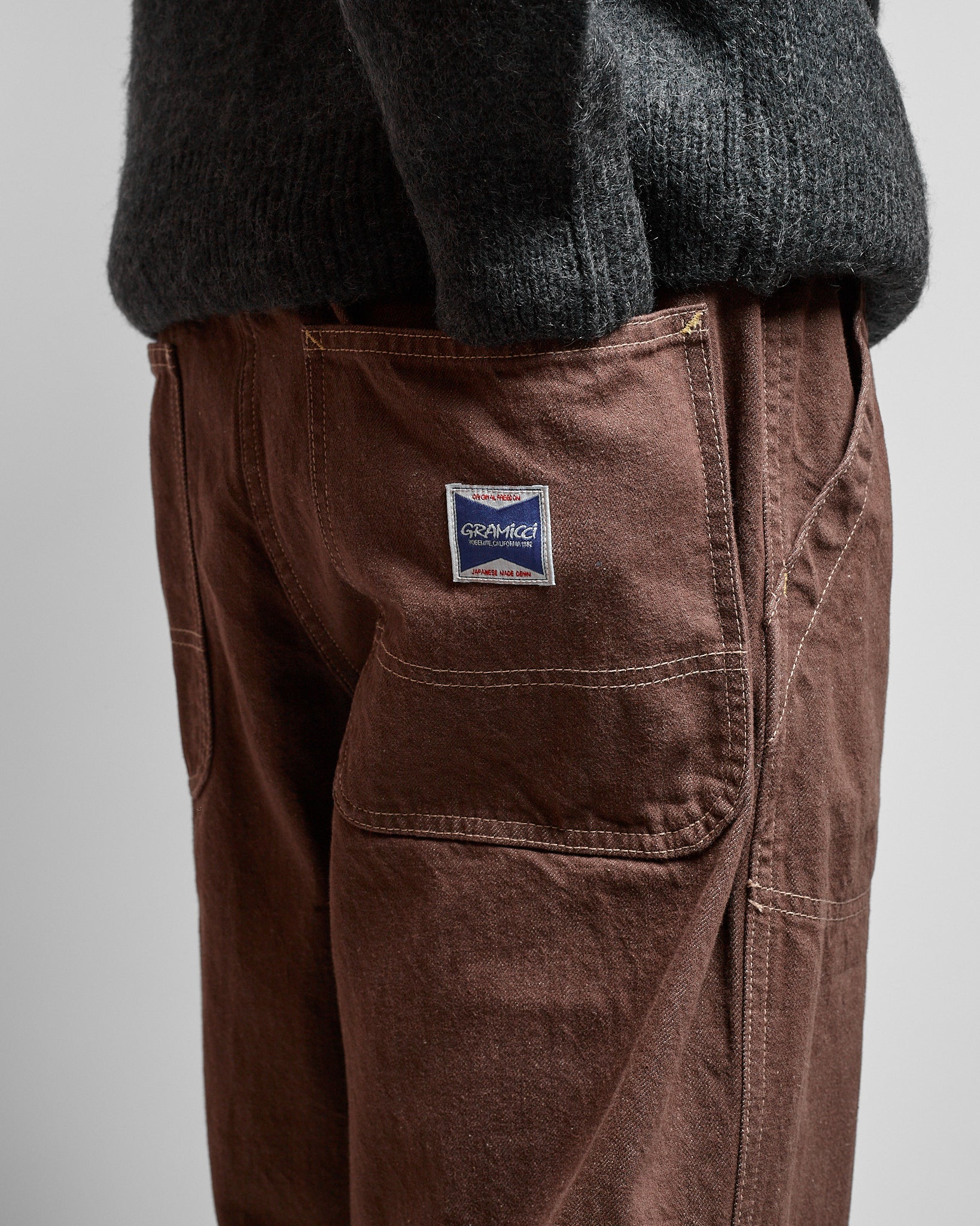 Japanese Slub Denim Pant in Amber ~ Windthrow