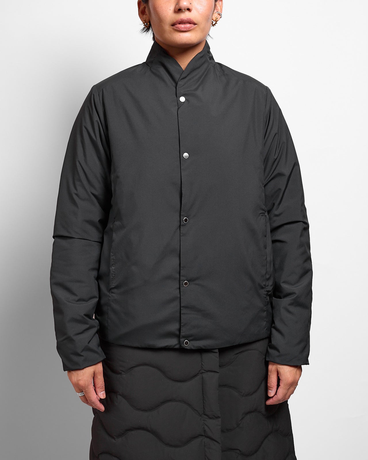 W's Enfold Jacket in True Black
