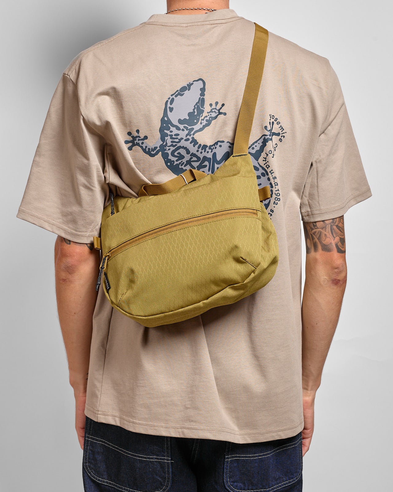 Cordura® Field Sacoche in Bronze Olive
